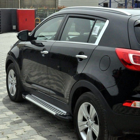 Stopnie boczne - Kia Sportage 2004-2009 (długość: 171 cm) 01656030