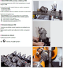 Silnik hydrauliczny tłoczkowy Hydro Leduc (objętość robocza: 18 cm³, maksymalna prędkość ciągła: 8000 min-1 /obr/min) 01538888