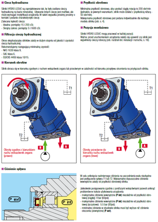 Silnik hydrauliczny tłoczkowy Hydro Leduc (objętość robocza: 12 cm³, maksymalna prędkość ciągła: 8000 min-1 /obr/min) 01538887